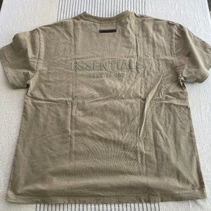 Fear of God Essentials T-shirt Taupe